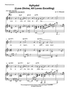 Sheet music for Deanna's arrangement is available. See link below.