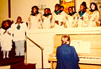 The Church of Gethsemane Choir @ 1990.